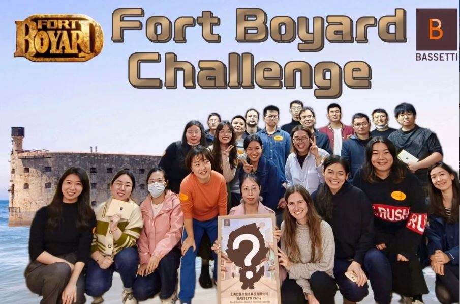 BASSETTI X Fort Boyard Team Building 